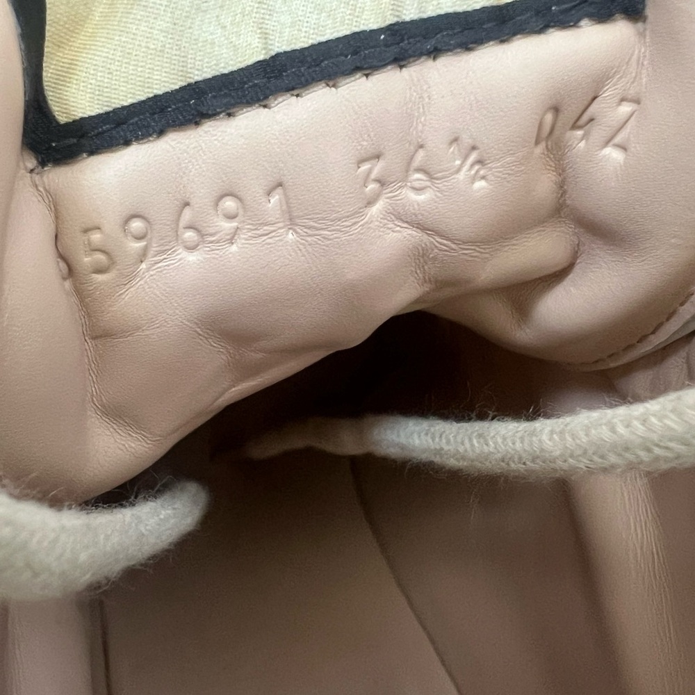 Gucci GG Canvas Quilted Leather Platform Boots – Ivory/Tan - Picture 10 of 16